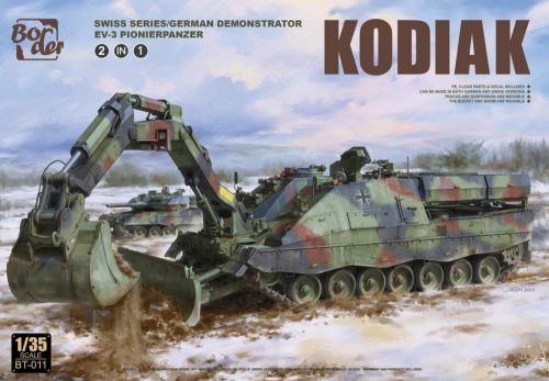 Border Model 1:35 Swiss Series/German Demonstrator AEV-3 Pionierpanzer Kodiak