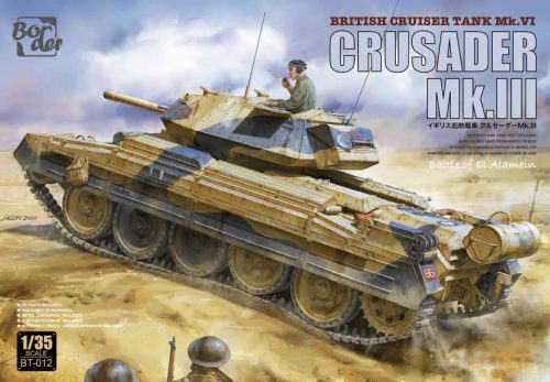 Border Model 1:35 British cruiser tank, Crusader MKIII