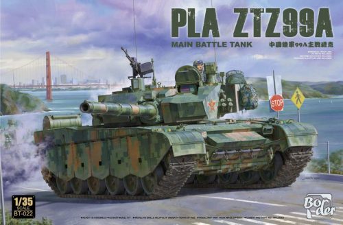 Border model 1:35 PLA ZTZ99A Main Battle Tank