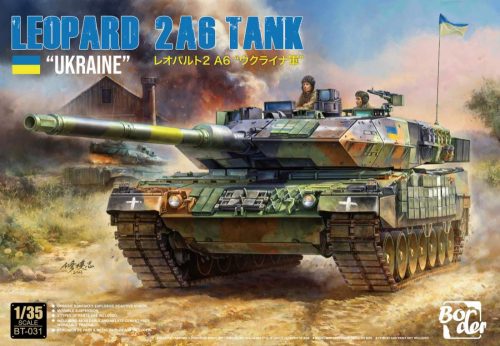 Border Model 1:35 Leopard 2A6 Tank Ukraine