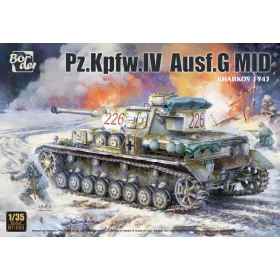 Border Model 1:35 Pz.Kpfw.IV Ausf. G MID Kharkov 1943