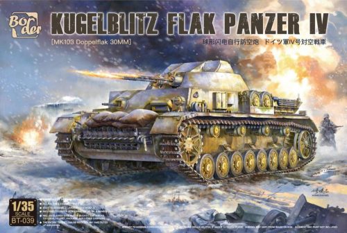 Border Model 1:35 Kugelblitz Flak Panzer IV