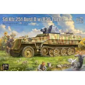 Border Model 1:35 Sd.Kfz.251 Ausf.D w/ R35 Turret