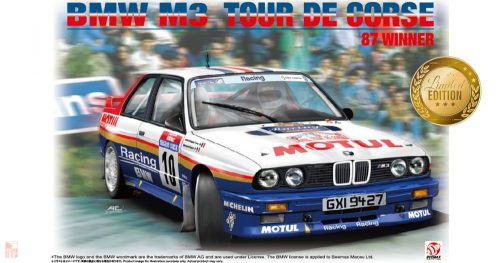 BEEMAX 1:24 BMW M3 Tour de Corse 1987
