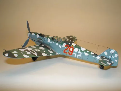Mistercraft 1:72 BF-109G-5R6 Roten Jager