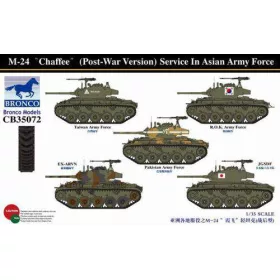   Bronco Models 1:35 M-24 Chaffee(Post-War Version) Service In Asia Army force