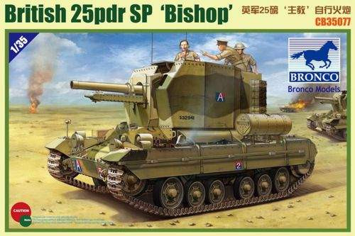 Bronco Models 1:35 British 25 Pdr SP 'Bishop' 