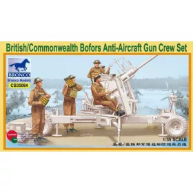 Bronco Models 1:35 British/Commonwealth Bofors Gun crew set