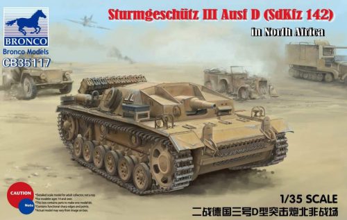 Bronco 1:35 German Assault Gun SturmgeschützIII Ausf D (SdKfz 142)