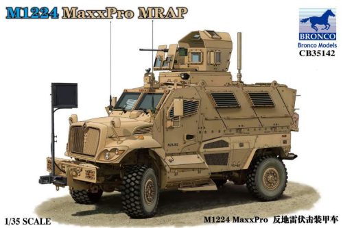 Bronco 1:35 M1224 MaxxPro MRAP harcjármű makett