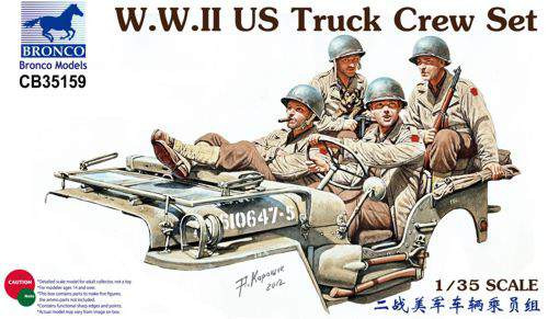 Bronco 1:35 WWII US Truck Crew Set