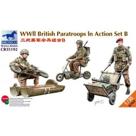 Bronco Models 1:35 WWII British Parattroops In Action Set B