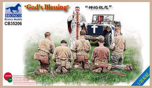 Bronco 1:35 ”God's Blessing” US infantry (WWII)
