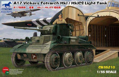 Bronco 1:35 A17 Vickers Tetrarch MkI / MkICS Light Tank
