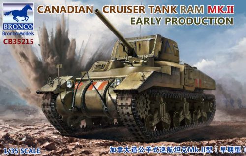 Bronco Model 1:35 Canadian Cruiser Tank Ram MK.II Early Production