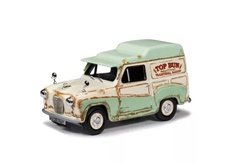 Corgi 1:43 Wallace & Gromit Austin A35 Van Collection - Cheese Please!, Top Bun, Spick & Spanmobile