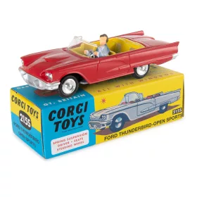 Corgi Ford Thunderbird open top with suspension
