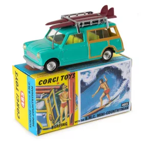 Corgi Mini Countryman Roof Rack Surfing 485