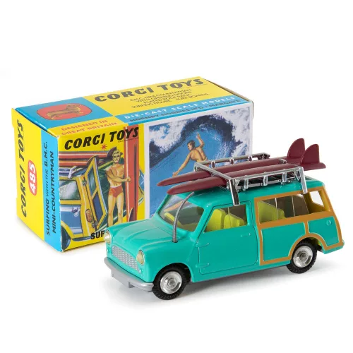 Corgi Mini Countryman Roof Rack Surfing 485