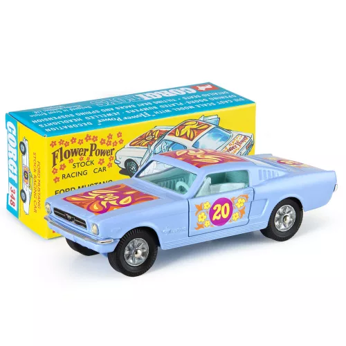 Corgi 348 - Ford Mustang Fastback 2+2 'Flower Power' Stock Racing