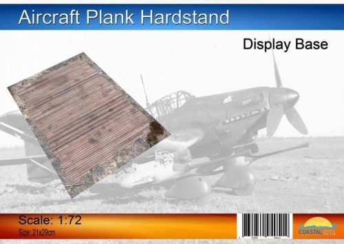 Aircraft plank hardstand