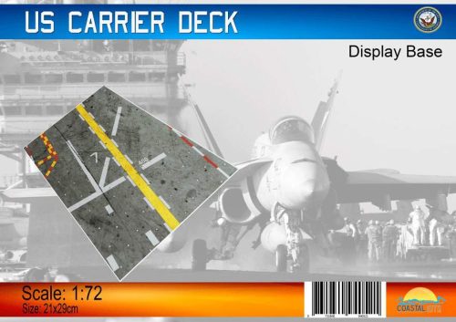 US carrier deck - US anyahajó fedélzet