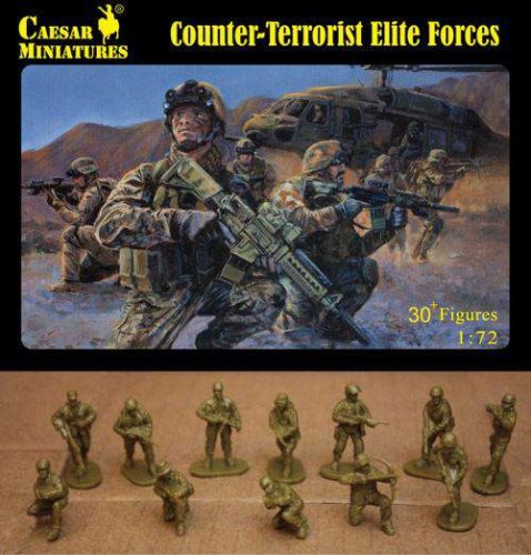 Caesar Miniatures 1:72 - Counter-Terrorist Elite Forces