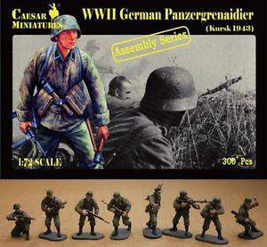 Caesar Miniatures 1:72 - German Panzergrenaidier (Kursk 1943)