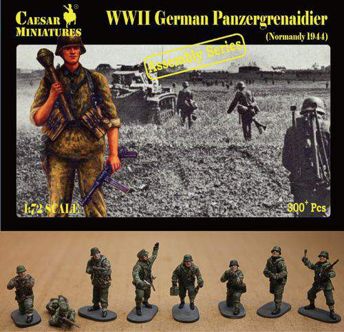 Caesar Miniatures 1:72 - German Panzergrenadier (Normandy 1944)