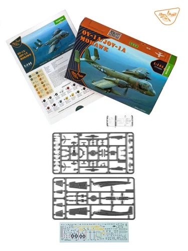 Clear Prop Models 1:144 OV-1 A/JOV-1A Mohawk