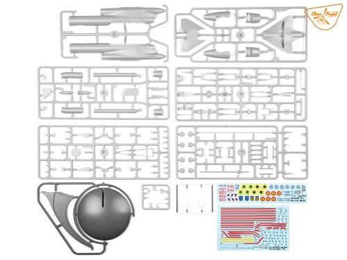 Clear Prop Models 1:35 Tu-143 Reys photo reconnaissance