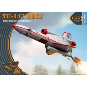 Clear Prop Models 1:35 Tu-143 Reys television reconnaissance