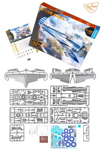 Clear Prop Models 1:48 H-75M Hawk