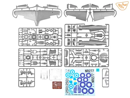 Clear Prop Models 1:48 H-75M Hawk
