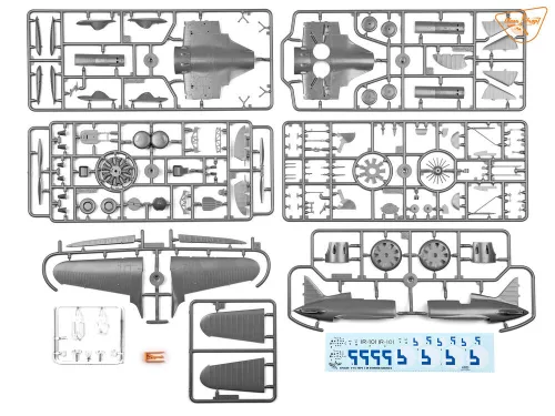 Clear Prop Models 1:48 I-16 type 5 In Finnish Service