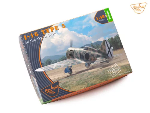 Clear Prop Models 1:48 I-16 type 5 (in the sky of Spain early version)