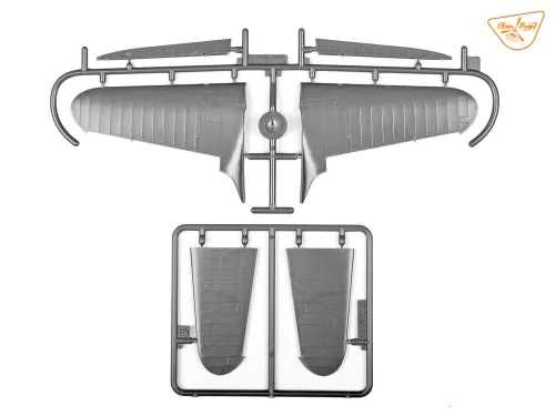 Clear Prop Models 1:48 I-16 type 5 (in the sky of Spain early version)