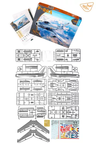 Clear Prop Models 1:48 F-86A