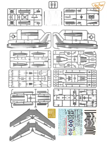 Clear Prop Models 1:48 F-86A in Korea early variants
