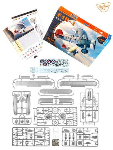 Clear Prop Models 1:48 F4B-4 U.S NAVY