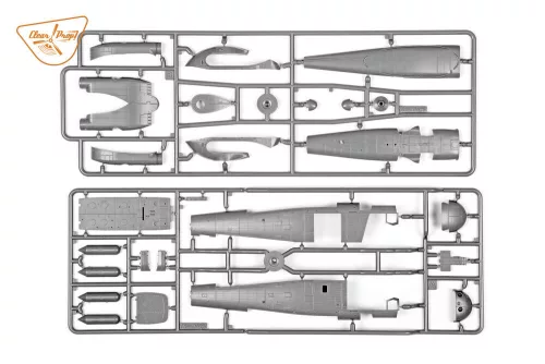 Clear Prop Models 1:72 UH-2C Seasprite