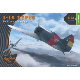 Clear Prop Models 1:72 I-16 type 5 (in the sky of Spain)