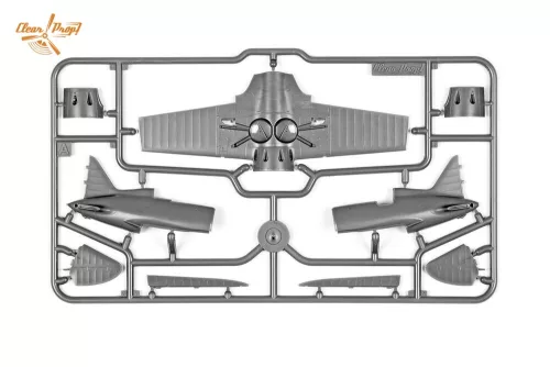 Clear Prop Models 1:72 I-16 type 5 (early version)