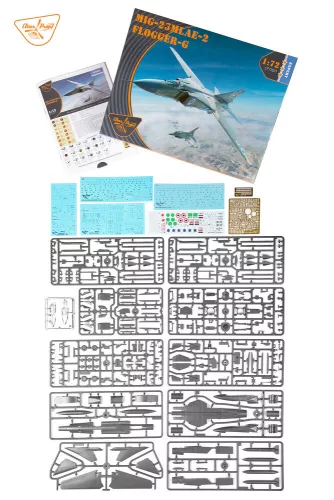 Clear Prop Models 1:72 MiG-23MLAE-2 Flogger-G