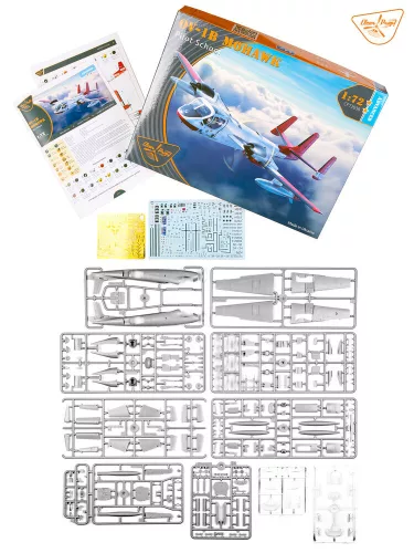 Clear Prop Models 1:72 OV-1B Mohawk Pilot School