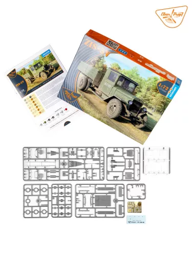 Clear Prop Models 1:72 ZiS-5V