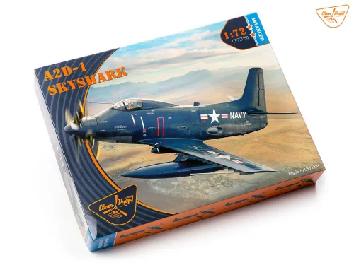 Clear Prop Models 1:72 A2D-1 Skyshark