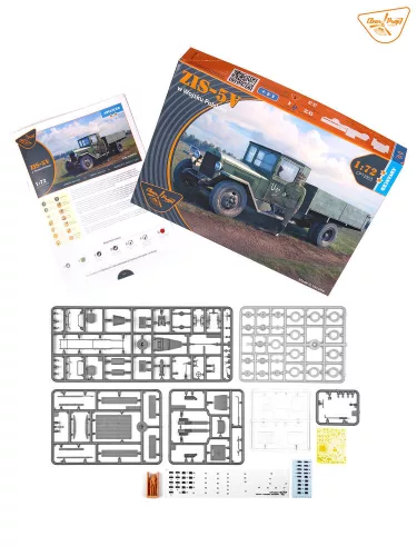 Clear Prop Models 1:72 ZiS-5V W Wojsku Polskim