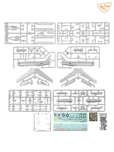 Clear Prop Models 1:72 F-86A in Korea early variants