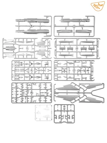 Clear Prop Models 1:72 MiG-19P